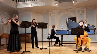 G.F. Telemann. Paris Quartet in B minor: 1. Prelude, 2. Coulant