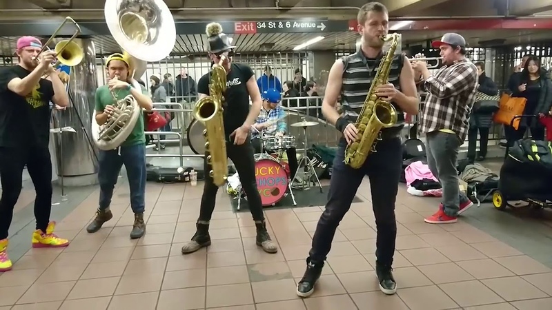 Lucky Chops Underground Music Performance New