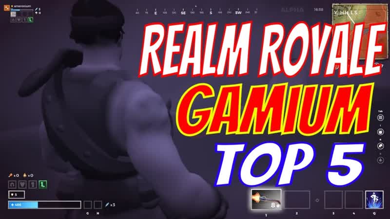 7 Realm Royale shooter, kostandi George