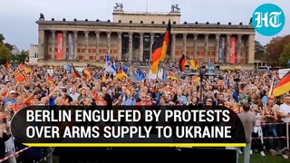 ’End Arms Supply To Ukraine..’: Protesters Demand As Massive Stir Erupts In Berlin | Watch