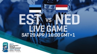 Estonia - Netherlands | Full Game | 2017 IIHF Ice Hockey World Championship Division I Group B
