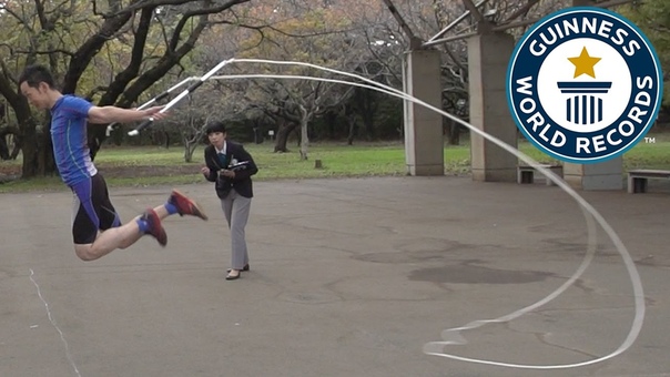 Japanese skipping pro attempts jump rope records Guinness World