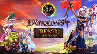 Топовая Эльфийка и Впервые Обозреваю Зло  Dungeons 4