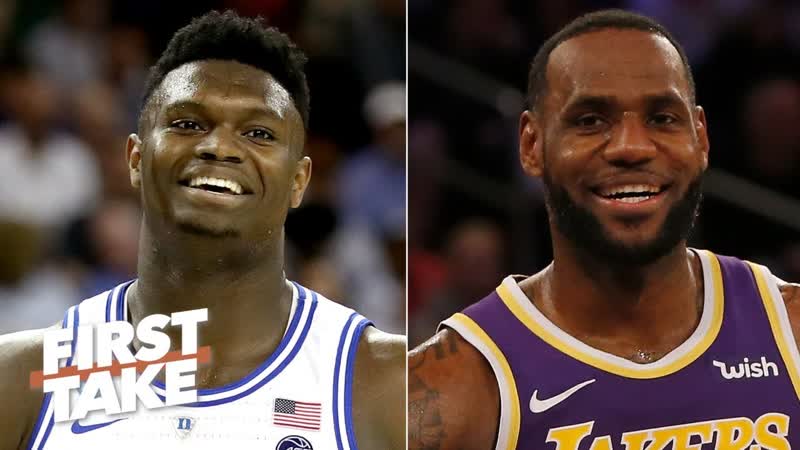 The Lakers should draft Zion Williamson so Le Bron can feed him Stephen A. , First