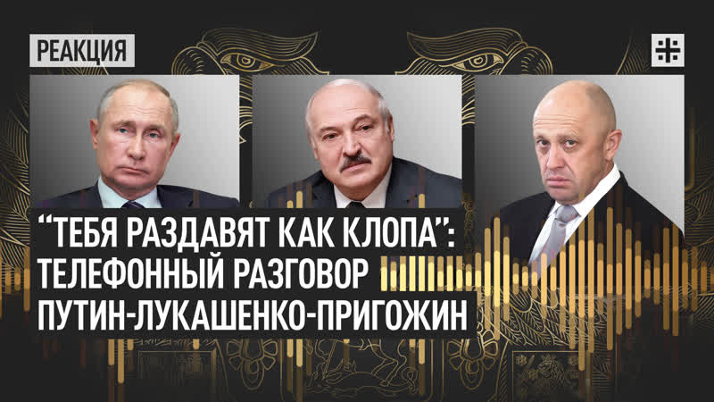 Тебя раздавят как клопа : Телефонный разговор Путин