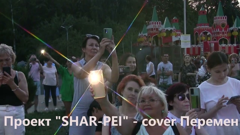 ПЕРЕМЕН Танцплощадка Caver hard dance rock group SHAR PEI, Концерт под