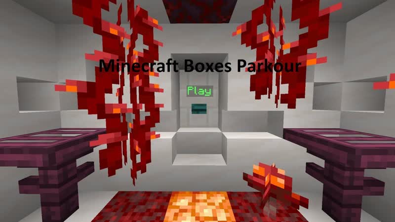 Паркур в коробках, MINECRAFT BOXES