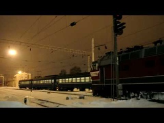 БЧ ЧС4Т отправляется со ст. Минск-Пасс.