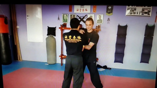 Private lesson with Si Gung Donald Mak. The destruction of balance and structure in chi sao Part