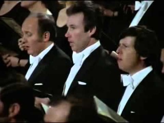 Ode  la joie 9 symphonie de Beethoven donne par Bernstein