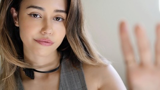 ASMR - My First time Spit Painting! (INTENSE crisp wet mouth sounds | fully whispered)