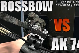 CROSSBOW VS AK74 ( DAYZ STANDALONE )